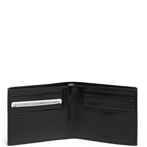TUMI Double bifold black men’s wallet - Picture 13 of 13